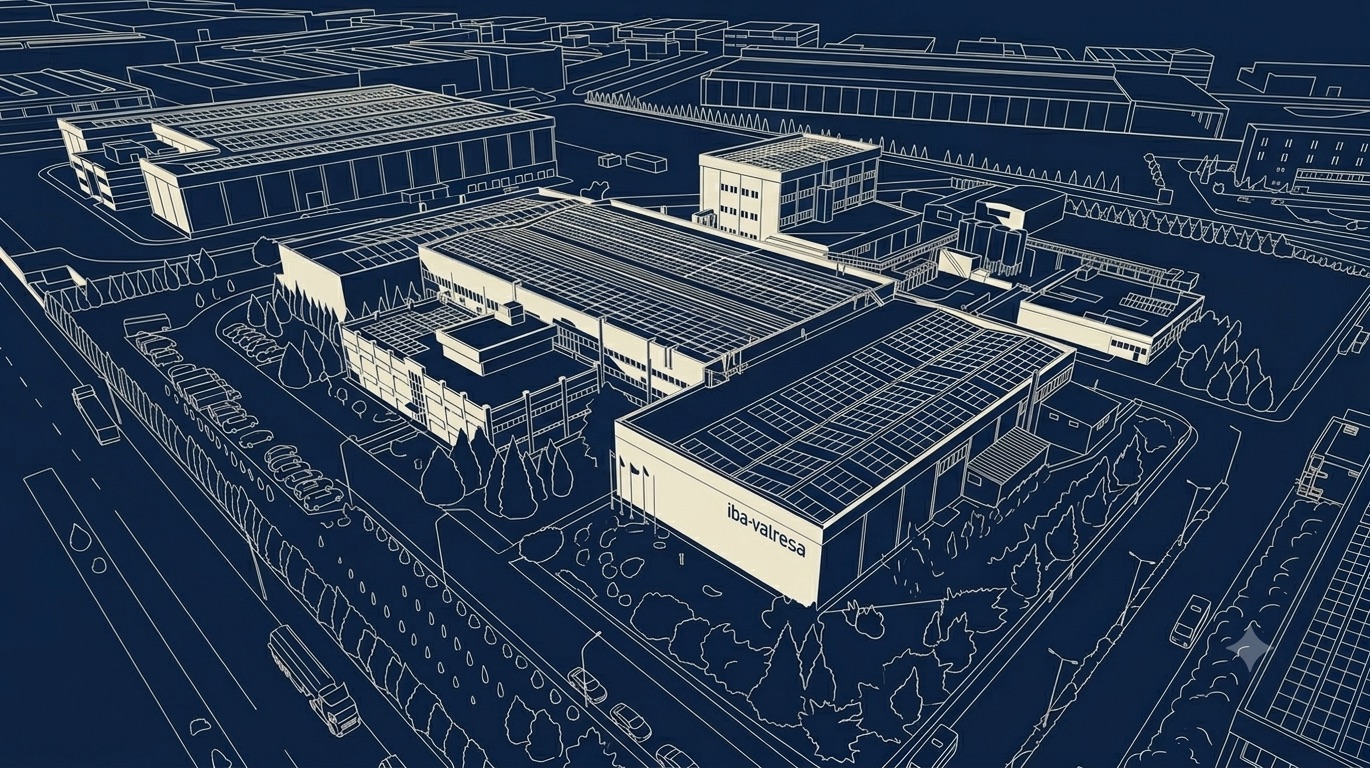 İbavalresa Üretim Tesisi — Ankara Sincan 1. OSB (çizim)